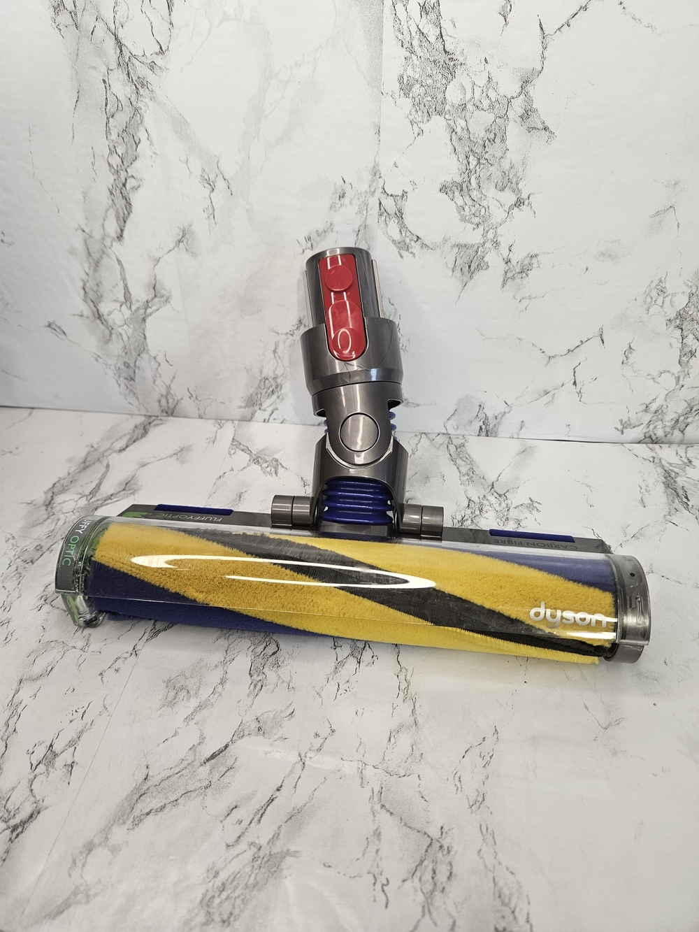 Genuine Dyson V12 Detect Slim Laser Fluffy Optic Floor Brush Head 425995-02